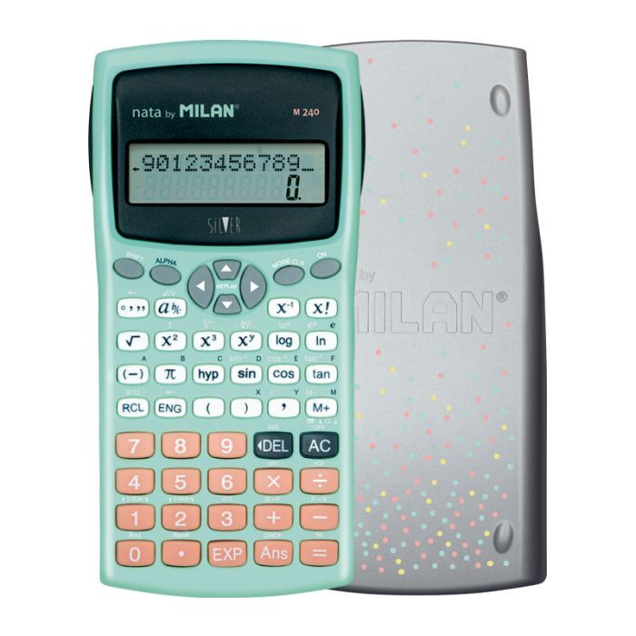 Calculadora científica M240 - serie Silver - Milan