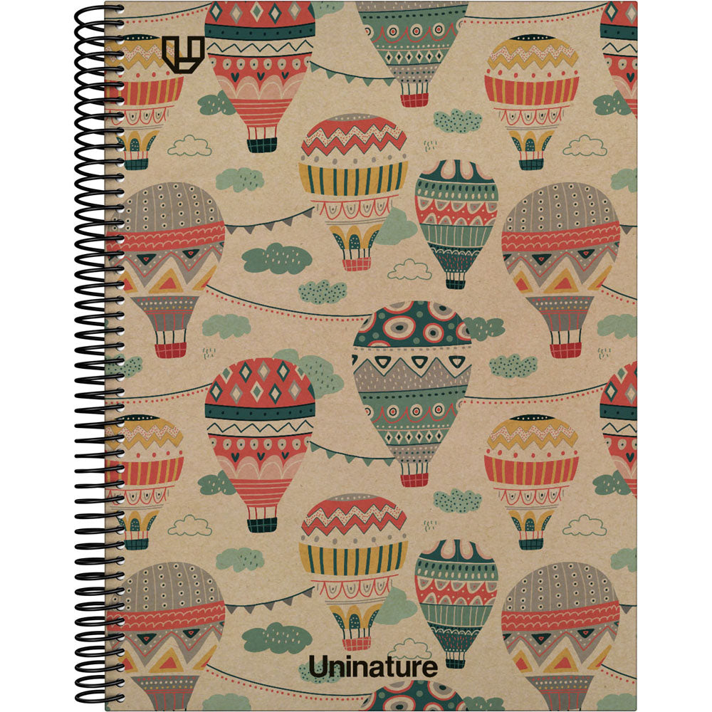 Cuaderno - forrado - A4 - 80h - Uninature