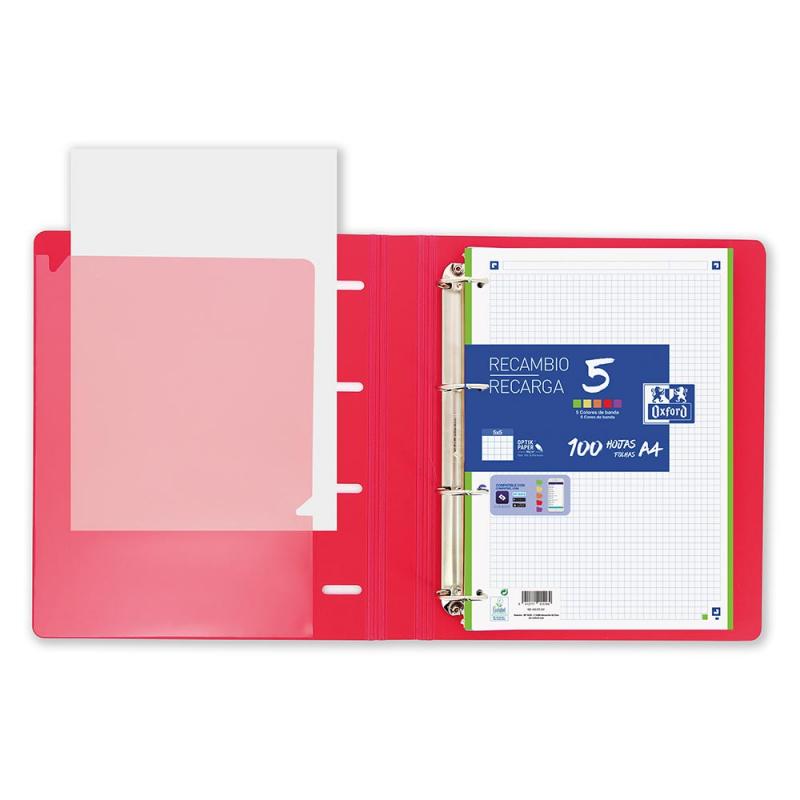 Carpeta con recambio -Oxford - Europeanbinder live&go