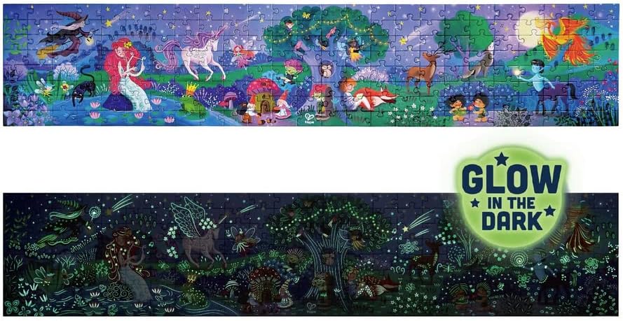 Hape - Puzzle - Magic Forest- Fluorescente
