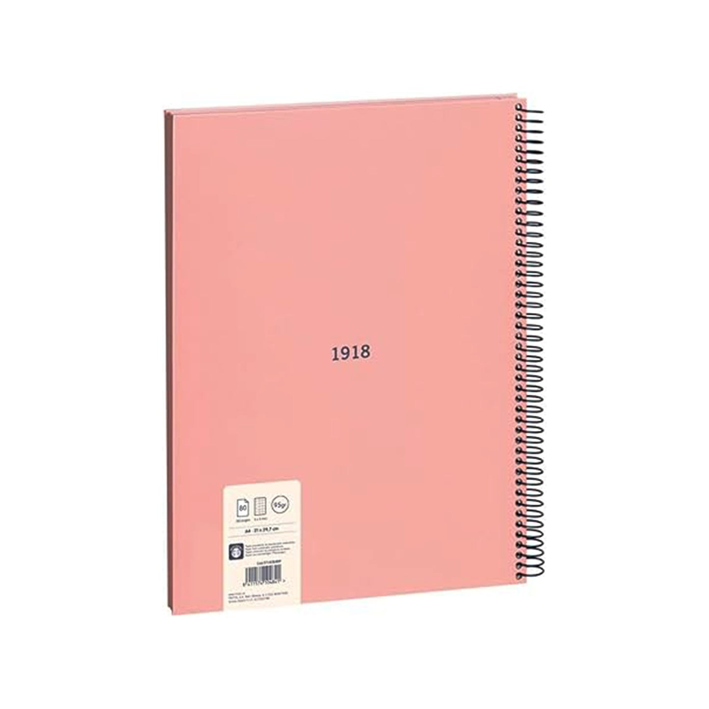 Cuaderno MILAN - A4 - tapa dura - cuadrícula - serie 1918