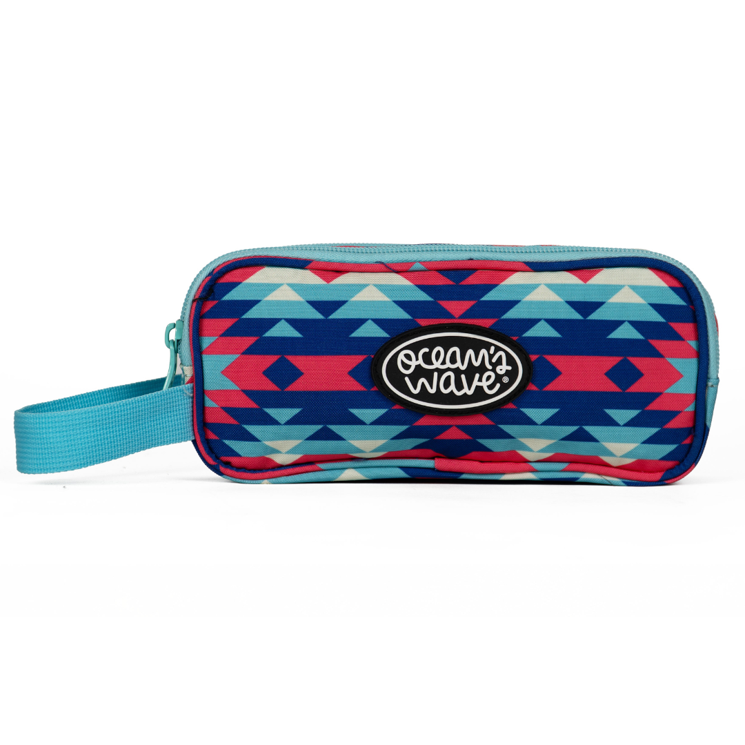 Estuche 3 cremalleras Ocean's Wave