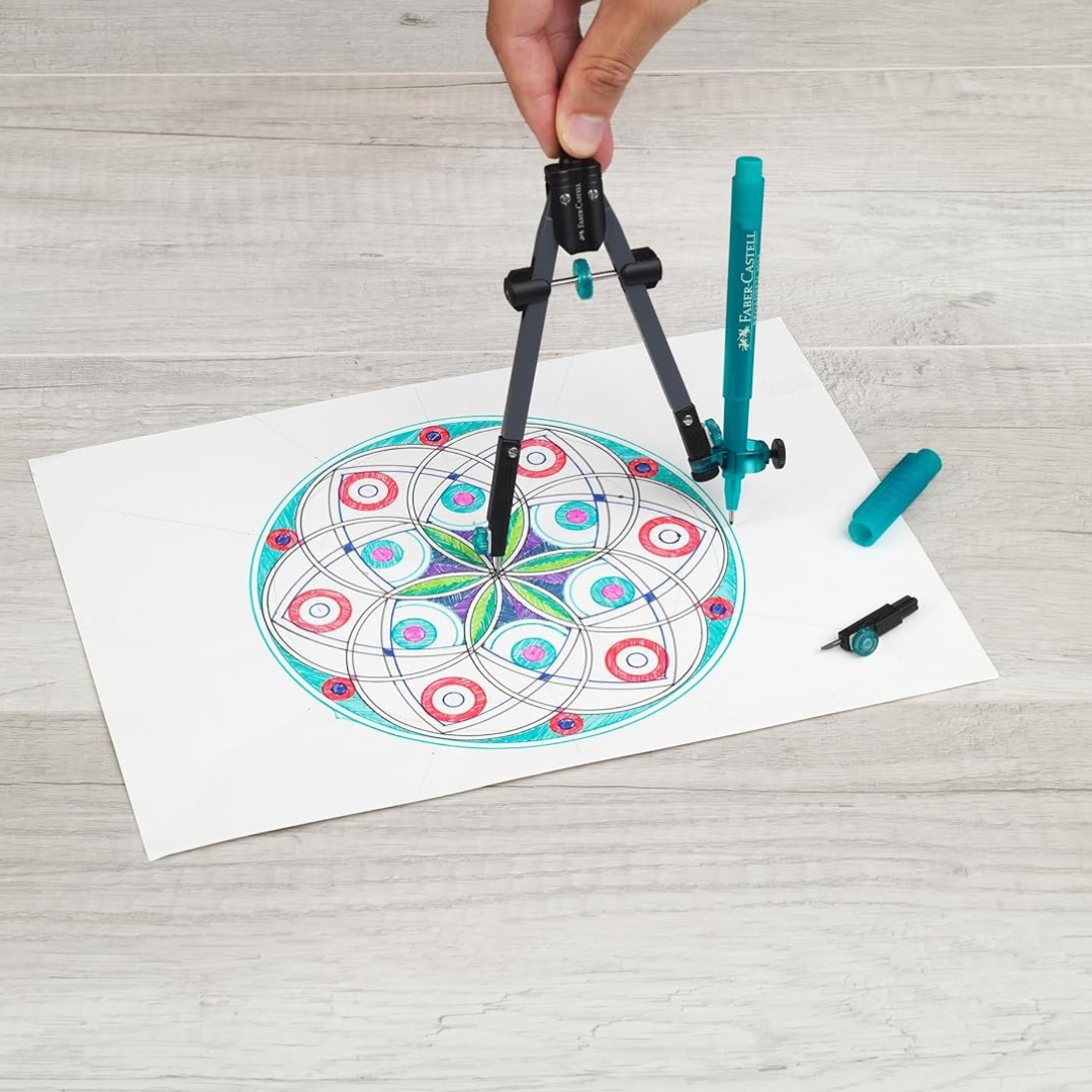 Faber-Castell 174035 - Compás con patas articuladas
