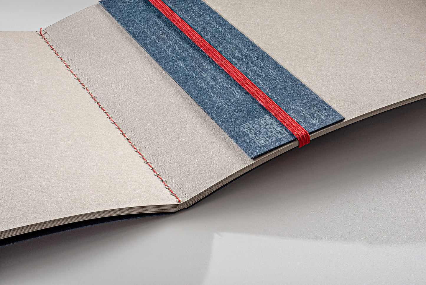 Stitched - sketch album - Grey