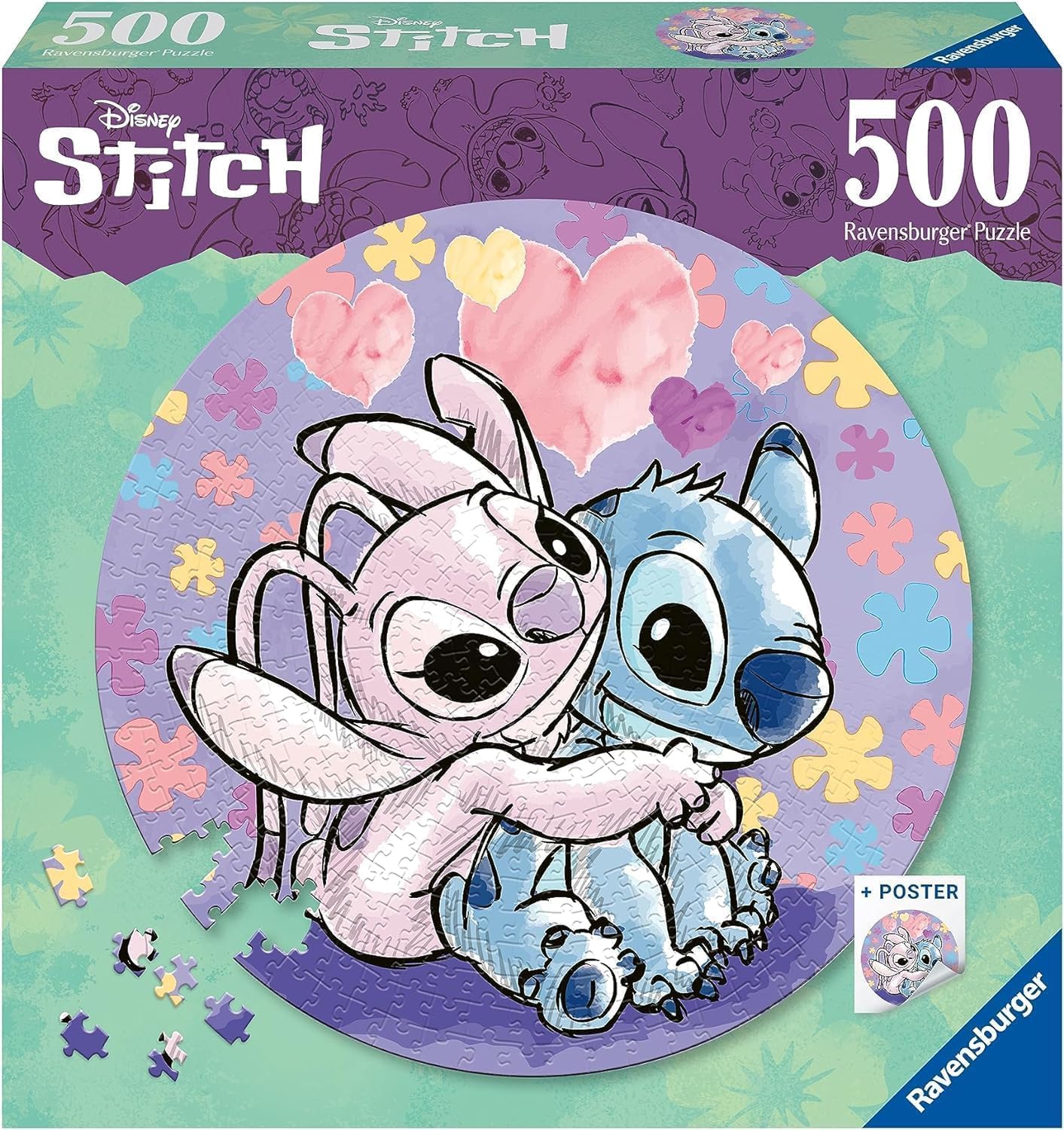 Puzzle - Stich - Disney - 500 Piezas