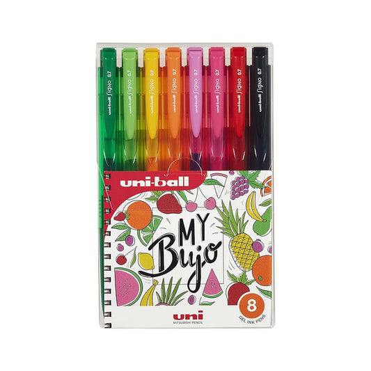 Estuche - 8 bolígrafos gel - Uni-ball Signo