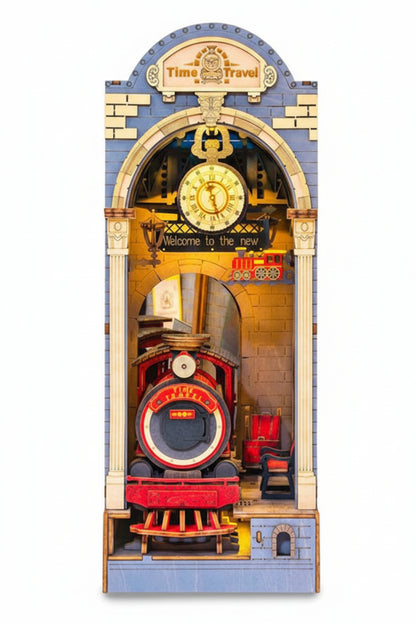 Maqueta - sujetalibros-tren - RoWood