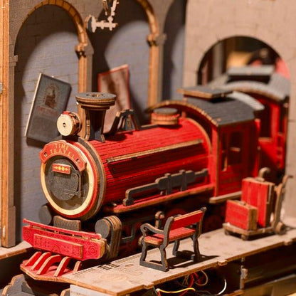 Maqueta - sujetalibros-tren - RoWood