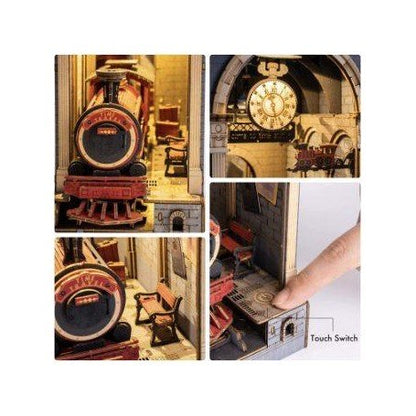 Maqueta - sujetalibros-tren - RoWood