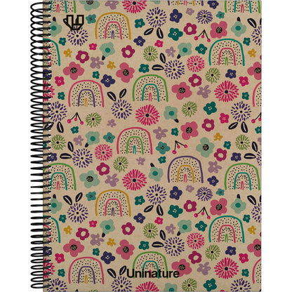 Cuaderno - forrado - A4 - 80h - Uninature