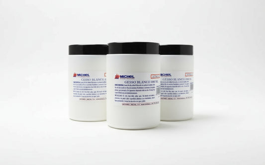 Gesso Michael 1 kg – Base Ideal para Acrílico y Óleo