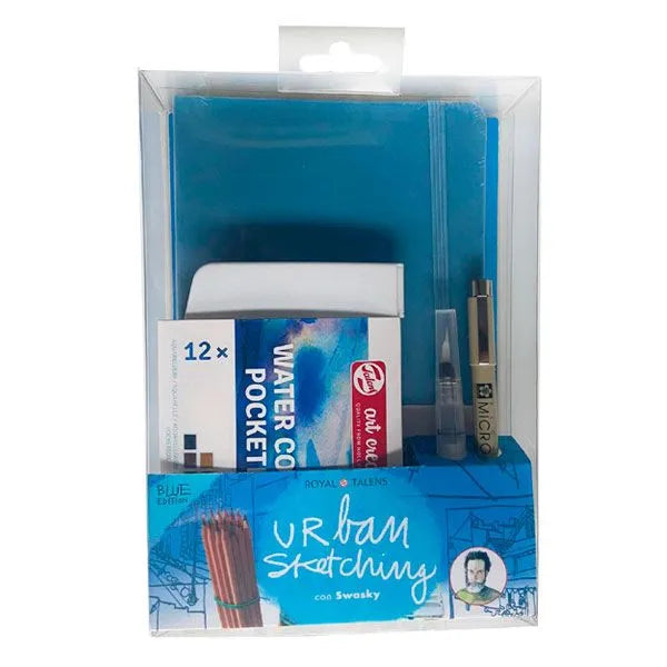 Set - Urban Sketching - Blue Edition
