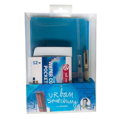 Set - Urban Sketching - Blue Edition