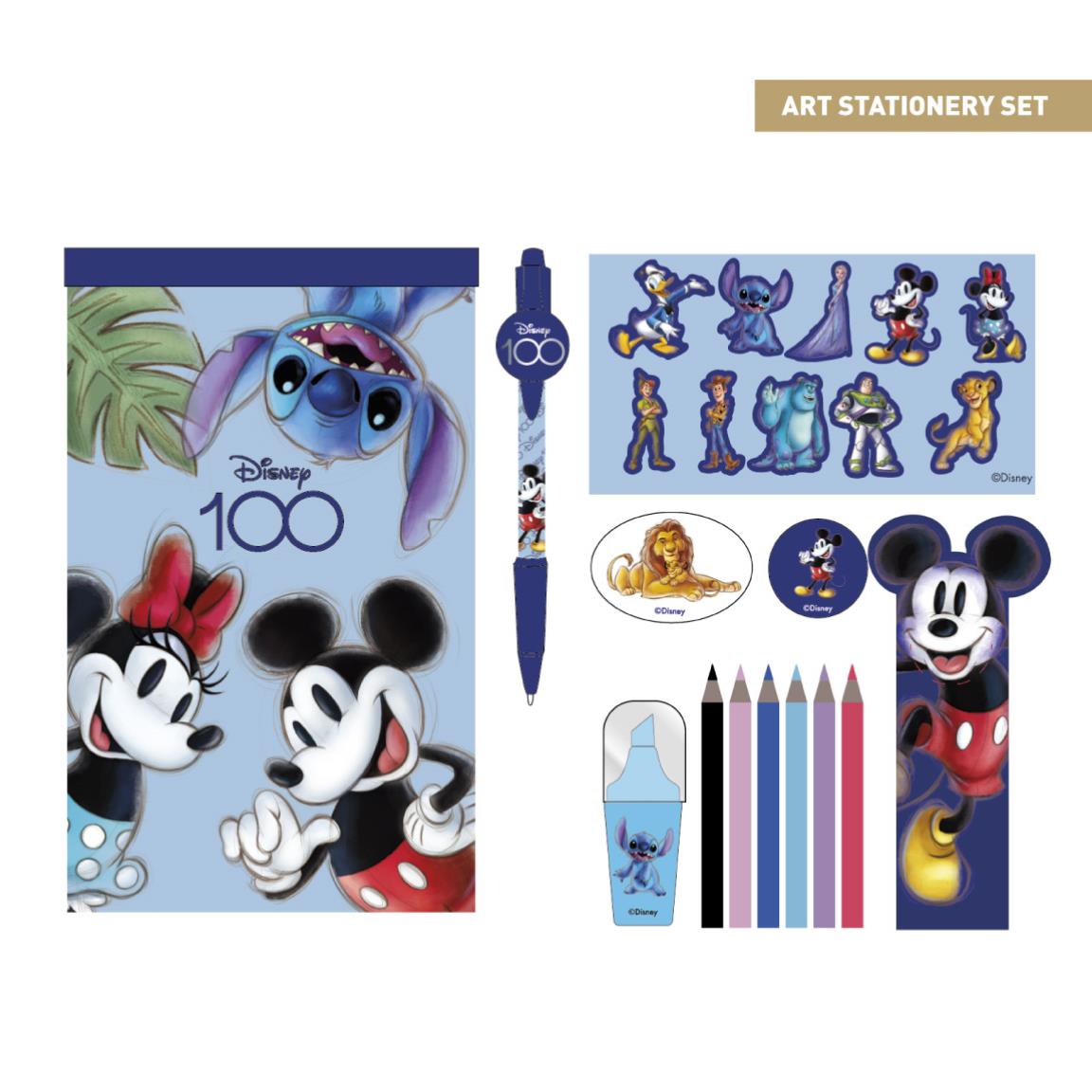 Set de papelería - Disney 100 - Cerdá