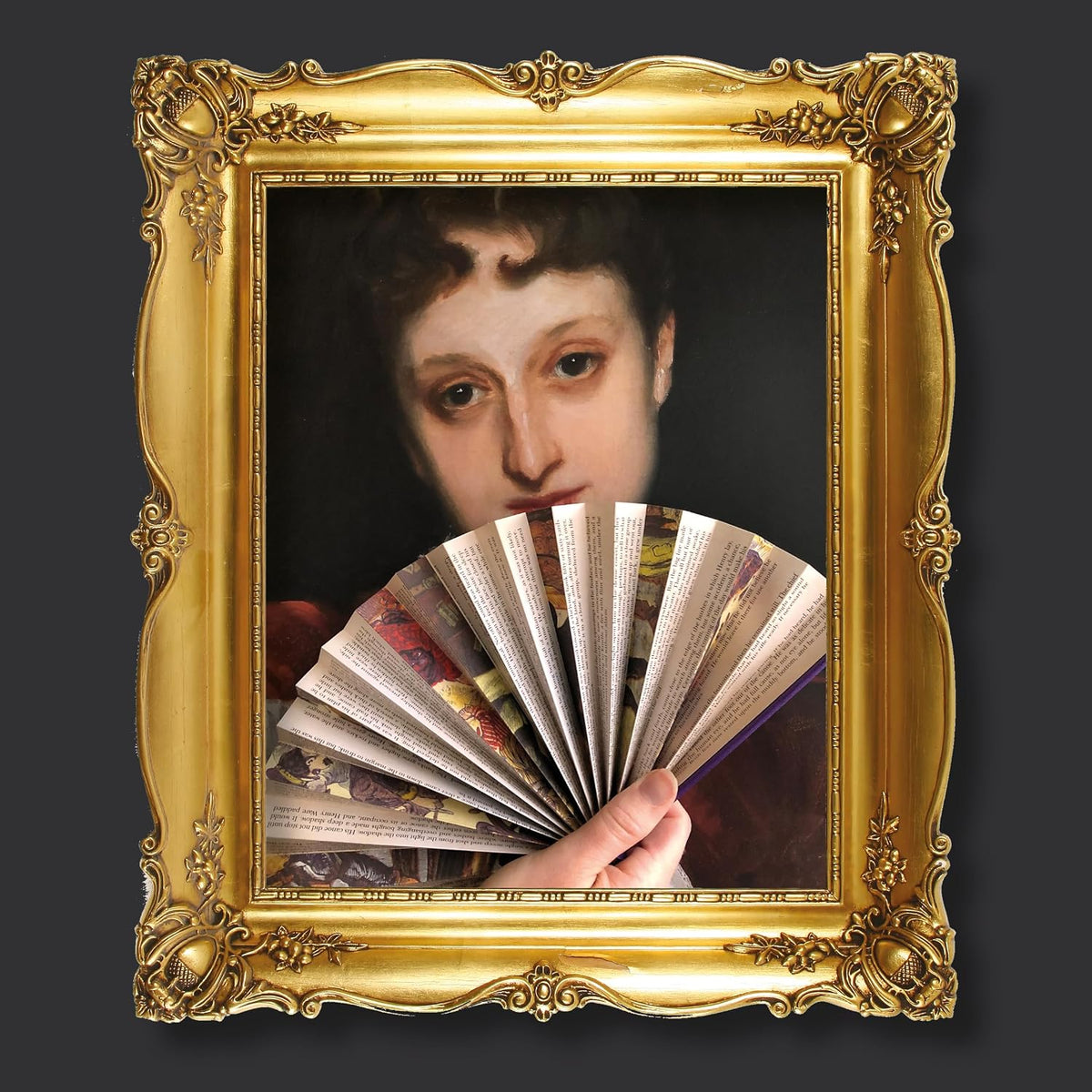 IF-Abanico de papel para amantes de los libros