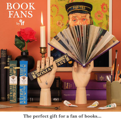 IF-Abanico de papel para amantes de los libros
