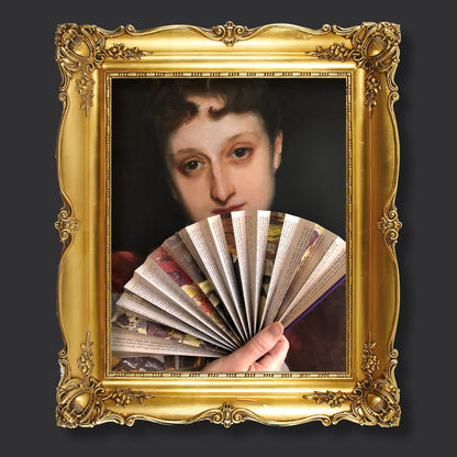 IF-Abanico de papel para amantes de los libros