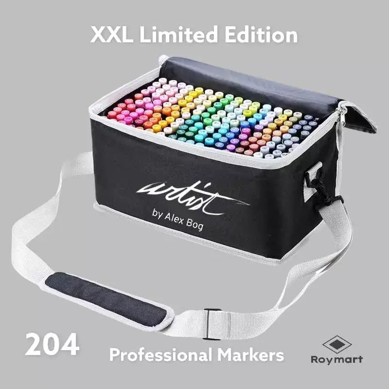 Estuche-204-Rotuladores-Luxury-Canvas-Artist Alex Bog