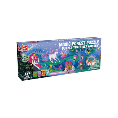 Hape - Puzzle - Magic Forest Fluorescente - 1.5m