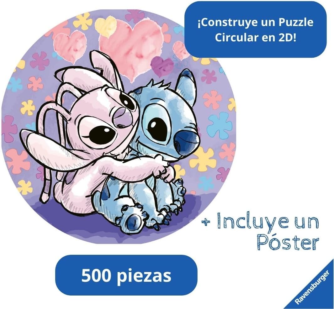 Puzzle - Stich - Disney - 500 Piezas
