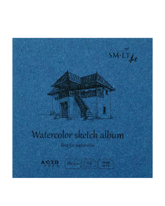 Watercolor - sketch - album-4X4 cm